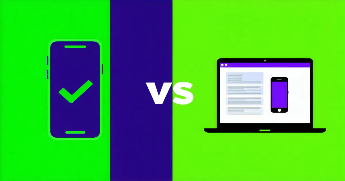 Mobile testing comparison — real devices versus emulators and simulators